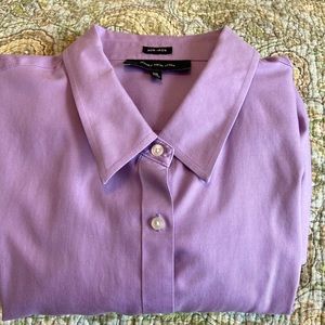 Jones New York Ling Sleeve Button Down Shirt